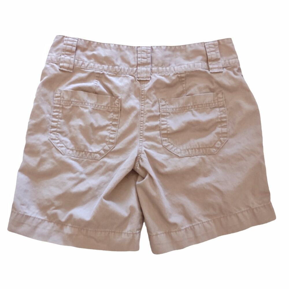 LOFT Ann Taylor Tan Cotton Boyfriend Shorts Size 4 Outdoors Walking Hiking Cargo